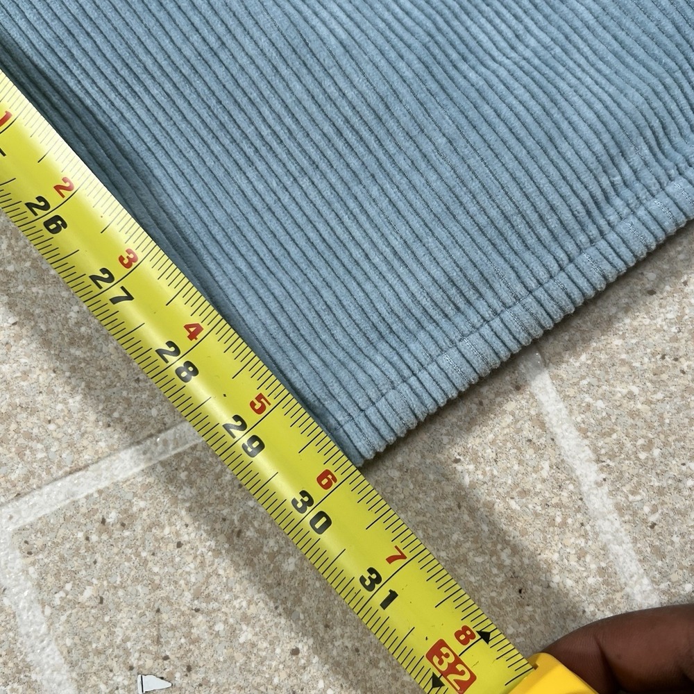 Empyre Corduroy Pants Mens 34x30 Blue Relax Corduroy Baggy Skateboarding Grunge - Picture 8 of 9